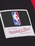 Mitchell & Ness Pánská bunda Chicago Bulls NBA Triple Check Fleece Full-Snap - Červená Velikost: S