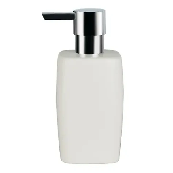 Spirella RETRO dávkovač mýdla bílý / keramika / 300 ml (7610583080721)