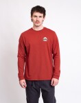 Tričko Patagonia M's L/S Great Waves Responsibili-Tee Rusty Red