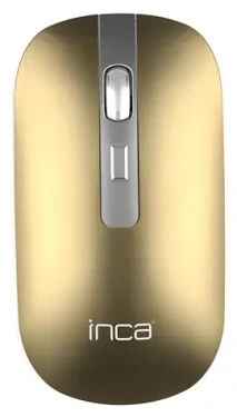 INCA IWM-531RS žlutá / Bezdrátová myš / Bluetooth / 1600 DPI / 4 tlačítka (IWM-531RS)