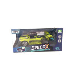 Auto 1:20 s efektem kouře RC - zelené