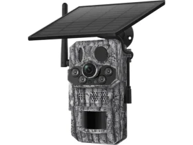 Viking HDs05 4G venkovní solární IP kamera černá / 3MP / 2304 x 1296 / slot na microSD kartu / IP66 (VHDS054G)
