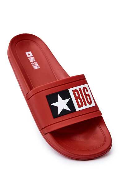 Men's Slippers Big Star Red Velikost: