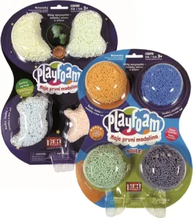 PLAYFOAM Kuličková modelína Sada 1+1