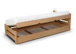Dřevěná postel Renata 90x200