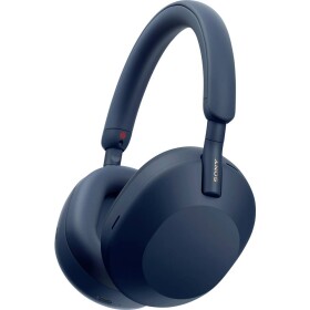 Sony WH-1000XM5 Headset uzavřená (Over Ear) Bluetooth® stereo modrá High-Resolution Audio, Redukce šumu mikrofonu, Potlačení hluku Indikátor nabití, headset,