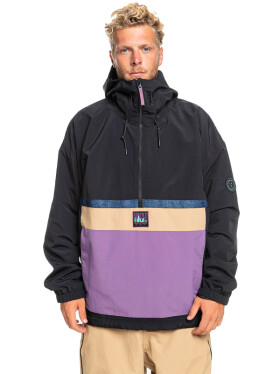 Quiksilver STEEZE TRUE BLACK zimní bunda pánská XXL