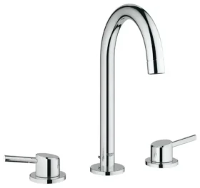 Grohe Concetto - Umyvadlová baterie s výpustí 3-otvorová instalace chrom (20216001)