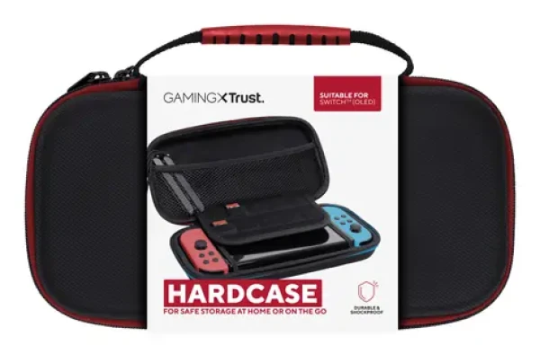Trust GXT 1248 černá / Pouzdro pro Nintendo Switch / odolné / kapsa na příslušenství (25415)