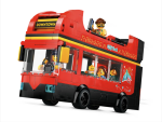 LEGO® City 60407 Červený dvoupodlažní vyhlídkový autobus