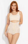 Stahovací korzet Talia - Mitex béžová 4XL