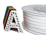 PLA filament bílá 1,75 mm Aurapol 1 kg