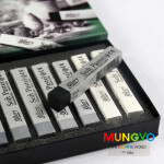 Suché pastely Mungyo Gallery Soft Pastel Gray MPV12G 12 barev