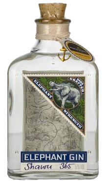 Elephant Strength Gin 57% 0,5 l (holá lahev)