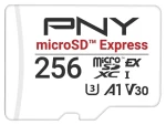 PNY microSD Express 256GB / Paměťová karta / SD Express / UHS-I U3 / V30 / čtení 890 MB/s / zápis 750 MB/s (P-SDU256P31880EXP-GE)