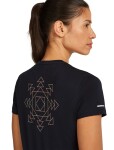 Dámské merino tričko s krátkým rukávem ICEBREAKER Wmns 125 Cool-Lite Sphere SS Tee Fusion, Black velikost: S