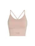 Dámské merino tílko ICEBREAKER Wmns 260 Seamless Rib Strappy Tank, Pink Quartz velikost: XS