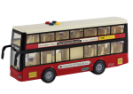 Mamido Městský dvoupatrový autobus 1:16 červený