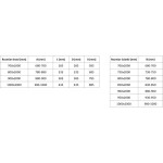 MEXEN/S - Exo sprhcový kout dveře křídlové 80 x 70, transparent, chrom 814-080-070-01-00