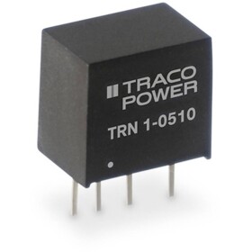 TracoPower TRN 1-1222 DC/DC měnič napětí do DPS 12 V/DC +12 V/DC, -12 V/DC 45 mA 1 W Počet výstupů: 2 x Obsah 10 ks