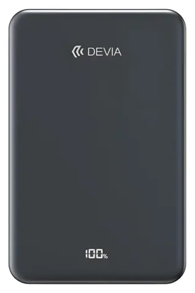 Devia Ultra14 Solid State Magnetic černá / Powerbanka / 10000 mAh / PD 22.5W / Magnetické nabíjení (6942297147522)