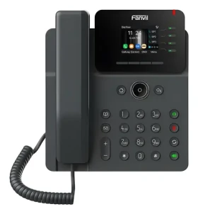Fanvil V61W černá / IP telefon / 2,4" LCD displej / Wi-Fi 6 / Bluetooth 5.4 / PoE (V61W)
