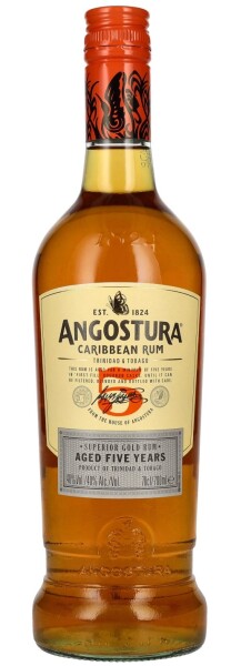 Angostura Gold Rum 5y 40% 0,7 l (holá lahev)