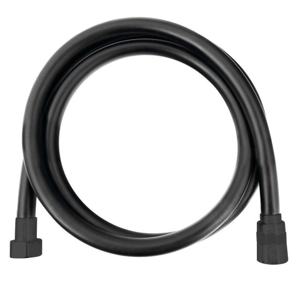 SAPHO - SOFTFLEX plastová sprchová hadice, 200cm, černá mat 1208-27