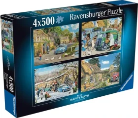 Ravensburger Puzzle Happy Days č. 9: Vesnický život