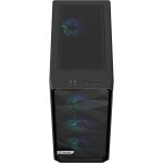 Fractal Design Meshify 2 Compact Lite RGB černá / ATX / 2x USB-A 3.2 / bez zdroje / průhledná bočnice / prachové filtry (FD-C-MEL2C-05)