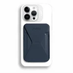 Moft X Mini tmavě modrá / Peněženka a stojánek na telefon / Samolepicí / RFID ochrana / 2 karty (MS007S-1-DEBU)