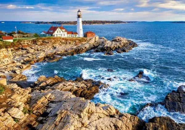 Castorland 53667 Východ slunce nad Cape Elizabeth, USA