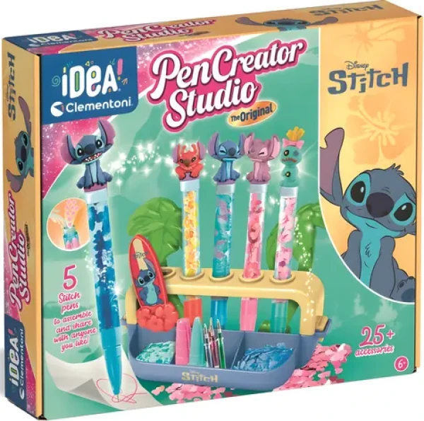 CLEMENTONI IDEA Kreativní sada Továrna na pera Stitch