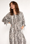Monnari Mini šaty Mini šaty se zvířecím vzorem Multi Grey
