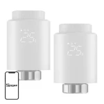 Sonoff TRVZB 2 ks / Termostatická hlavice / ZigBee / Chytré vytápění (TRVZB 2Pack)