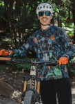 Dres MTB CYCOLOGY Gangsta, pánský, dlouhý rukáv (Motiv Gangsta, velikost S)