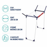 PEGASUS 150 Solid Slim sušák na prádlo