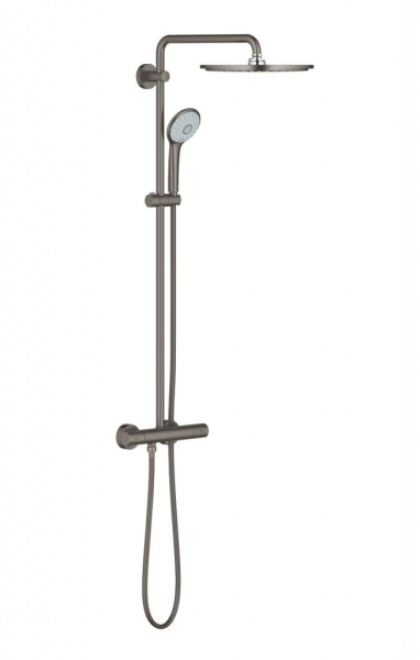 GROHE - Euphoria Sprchový set 310 s termostatem, 3 proudy, kartáčovaný tmavý grafit 26075AL0