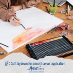 Staedtler Staedtler, 104 M12, Mars Lumograph, sada akvarelových pastelek, 12 ks