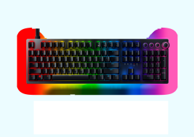 Razer Huntsman V2 Analog (US) černá / herní klávesnice / USB-C / Analogový optický spínač / RGB podsvícení / US layout (RZ03-03610100-R3M1)