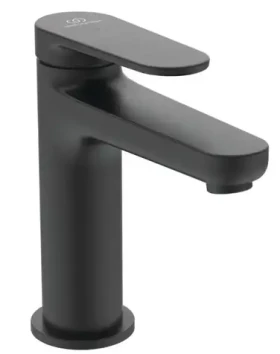 Ideal Standard Cerafine Nuovo - Umyvadlová baterie s výpustí ClickClack | BlueStart | hedvábná černá (BD965XG)