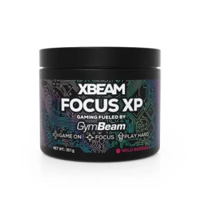 XBEAM Focus XP - GymBeam (lesní ovoce, 351 g) (99994-2-351g-wildberries)