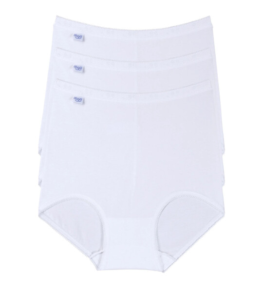 Dámské kalhotky 3 pack Basic maxi white - Sloggi bílá M