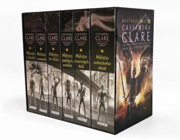 Nástroje smrti BOX 1-6 (barevná ořízka) - Cassandra Clare