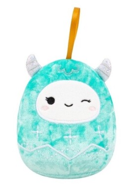 Squishmallows Vánoční ozdoba Yetti - Yollie 10 cm