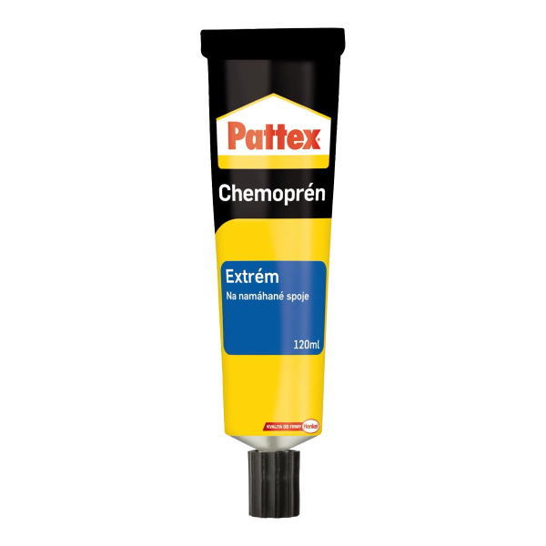 Henkel Pattex Chemoprén - Extrém kontaktní lepidlo, 120 ml, matně žluté