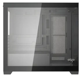 DarkFlash C218M černá / Skříň PC / Mini Tower / M-ATX / ITX / 6× ARGB ventilátor / Tvrzené sklo (C218M Black)