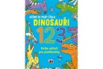 Učíme se psát čísla Dinosauři 123 - Kniha aktivit pro předškoláky