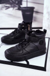Children's Insulated Sports Shoes Big Star Black Velikost: 34