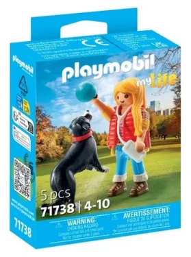 Playmobil® My Life 71738 Žena s bernským salašnickým psem